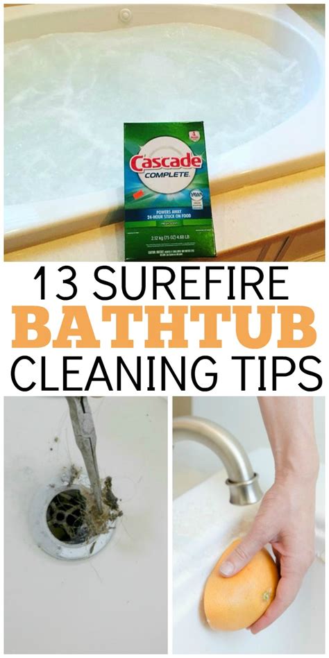 13 Simple Bathtub Cleaning Tips for Totally Gunky Tubs