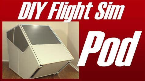 You can build this! The DIY Flight Sim Pod is a home flight simulator that's as big as your ...