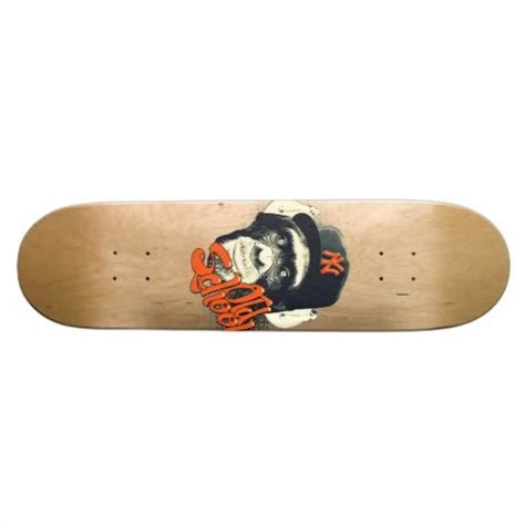 Old school swag monkey skateboard | Zazzle.com | School swag, Skateboard, Cool skateboards