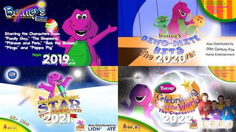 Evolution of Barney Crossovers for @BradleyBrowneProductions - YouTube