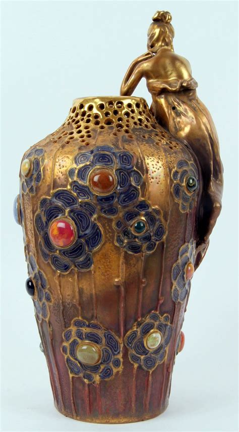 James Miles: Amphora Pottery Art Nouveau Vase, circa 1905, £3,650