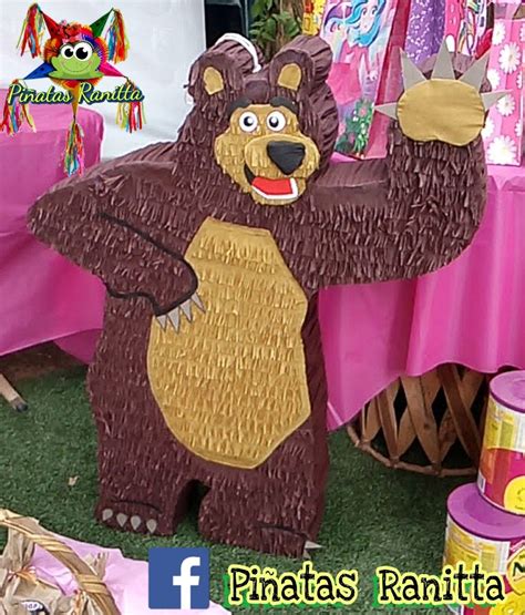 Piñata Masha Y El Oso Masha Y El Oso, Piñata De Caballo, Disfraz De Masha | art-kk.com