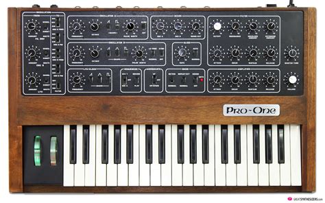 Sequential Pro-One - best vintage monophonic? - GreatSynthesizers