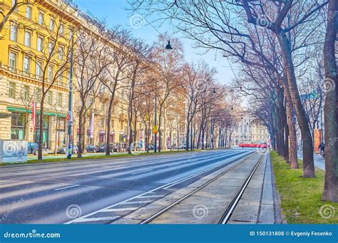 The Famous Ringstrasse in Vienna, Austria Editorial Stock Photo - Image of decoration ...