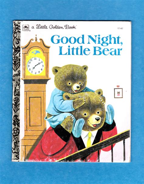 GOOD NIGHT, LITTLE BEAR - A LITTLE GOLDEN BOOK 1961 - Other Children & Young Adults