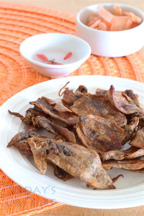 How to Fry Dried Squid - Today's Delight