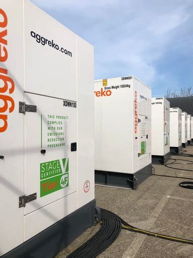 Aggreko providing new generators to reduce emissions at Birmingham 2022