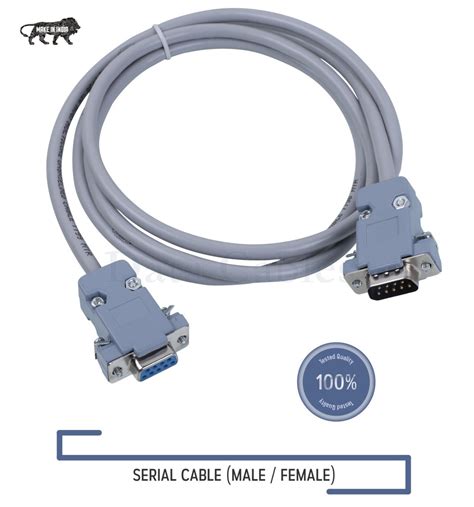 9 Pin Serial Cable Male to Female Cable Industrial Equipment