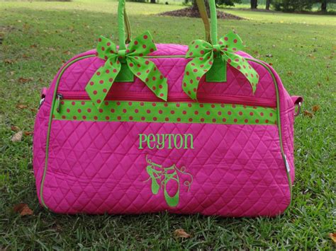 Personalized Dance Bag/Ballet Bag Dance Duffle Bag Girls