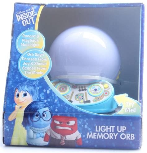 Disney Pixar INSIDE OUT Light Up Memory Orb Voice Recorder Movie Scenes ...