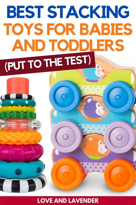 20 of the Best Stacking Toys for Babies and Toddlers (Put to the Test) - Love & Lavender