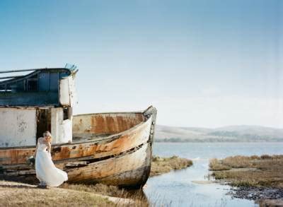 California Bridal Shoot At A Rustic Shipwreck