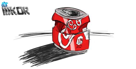 Coca Cola Can [Sketch] - 9/26/15 by itsMKOR on Newgrounds