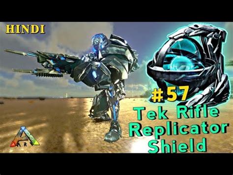 Making Tek Replicator Tek Rifle And Tek Shield Ark Mobile | Hindi | E 57 - YouTube