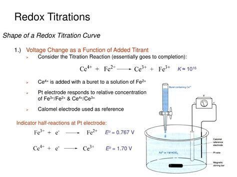 PPT - Redox Titrations PowerPoint Presentation, free download - ID:3080571