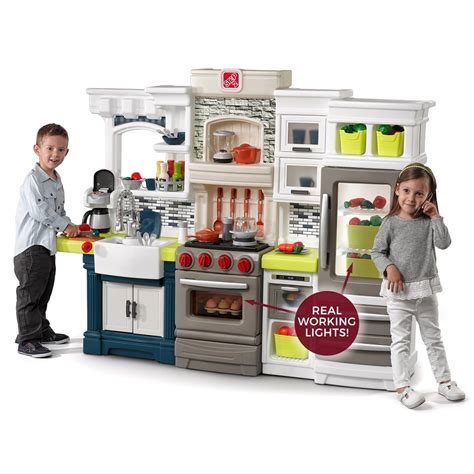 Step2 Elegant Edge Kitchen Large Kitchen Play Set - Walmart.com