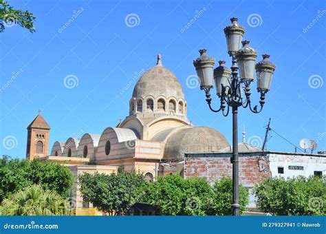 Sacred Heart Cathedral of Oran Stock Image - Image of sacred, dome ...