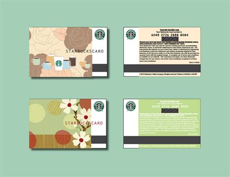 Starbucks Gift Cards Design(Branding) by YING YAO at Coroflot.com