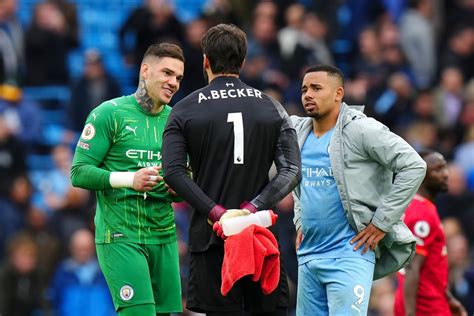 Alisson shares the question he had for Ederson after Liverpool v Man City