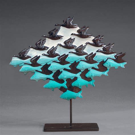 “Sky & Water I” Sculpture – M.C. Escher – The Official Website