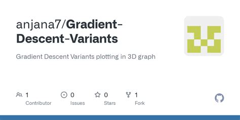 GitHub - anjana7/Gradient-Descent-Variants: Gradient Descent Variants plotting in 3D graph