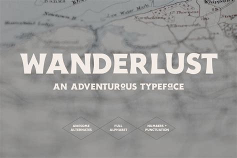 Wanderlust Font - Free Font