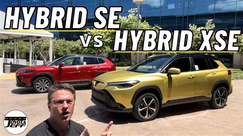 2023 Corolla Cross Hybrid SE vs XSE - I Compare So You Can Decide! - YouTube