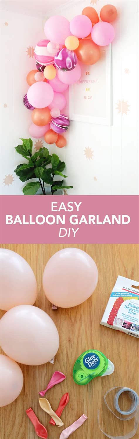 Easy Balloon Garland DIY (With Video!) - A Beautiful Mess