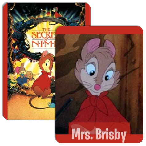 “The Secret of NIMH” characters - Match The Memory