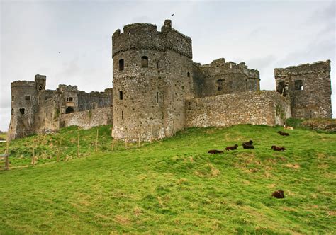 Carew Castle Panorama 2 | Carew is one of the few castles to… | Flickr