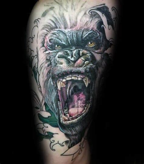 50 King Kong Tattoo Designs for Men