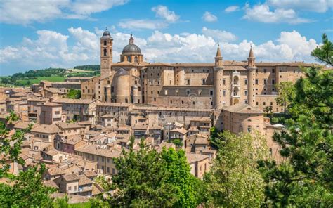 Urbino, City and World Heritage Site in the Marche Region of Italy. Stock Image - Image of ...