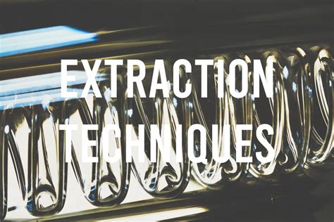 Extraction Techniques - Blog — Scentspiracy