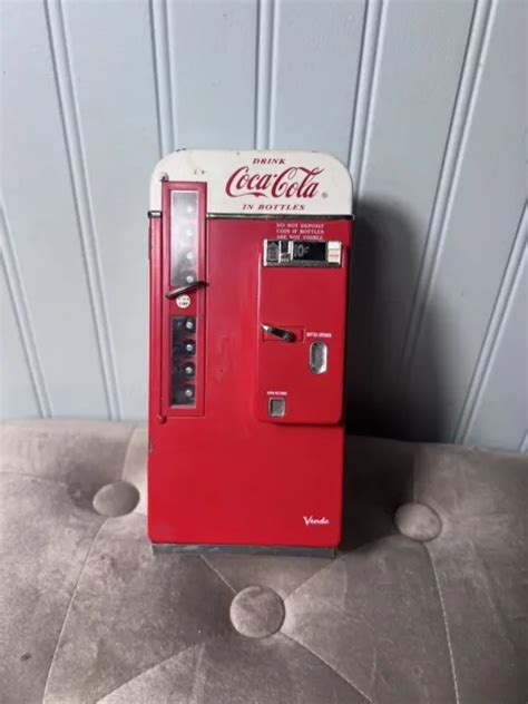 COCA COLA DIE Cast Mini Vending Machine 1994 Musical Coin Bank Vendo CK 171609 $29.99 - PicClick