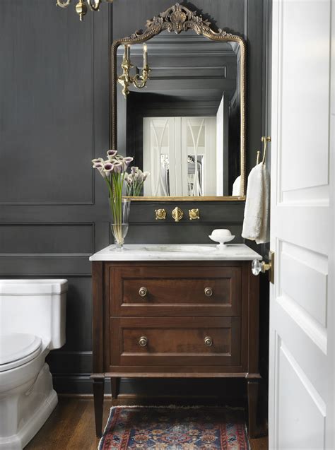 The Oakleigh House - Powder Room | Powder room design, Bathroom interior design, Powder room decor