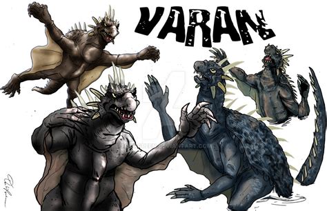 Varan Study by Fourgreen on DeviantArt