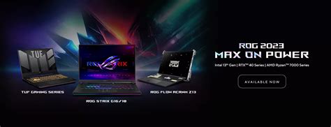 Gaming Laptops｜ROG - Republic of Gamers｜India