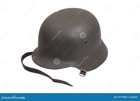 German Army Helmet World War II Period Stock Photo - Image of metal ...