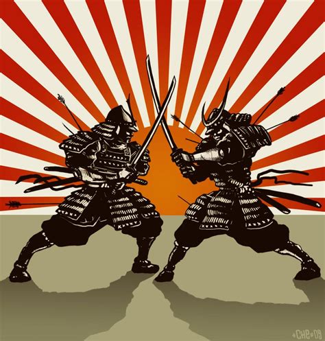 samurai fight by Chegevarko on deviantART | Samurai artwork, Samurai ...