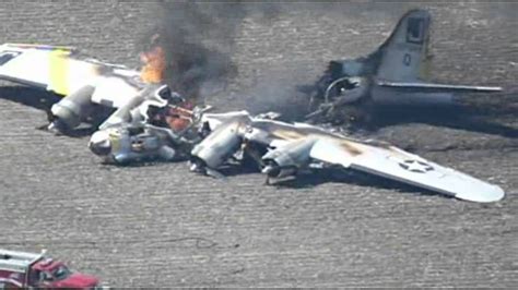 B-17 World War II WWII Bomber Airplane Crashes Near Chicago - YouTube