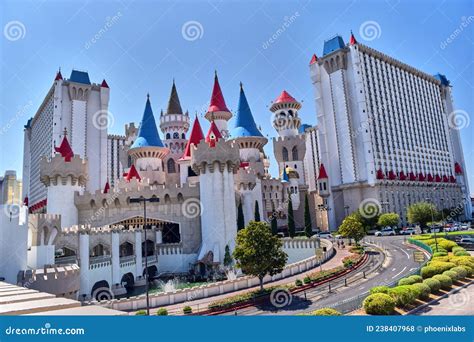 Excalibur Hotel and Casino in Las Vegas Editorial Stock Photo - Image ...