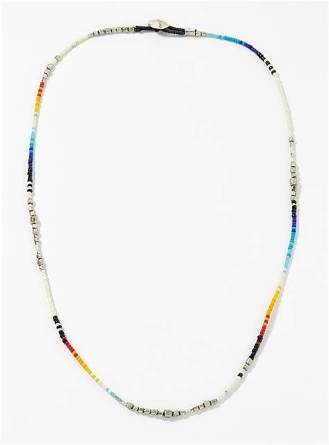 Graded colour bead necklace | Paul Smith | Men's Necklaces | Simons