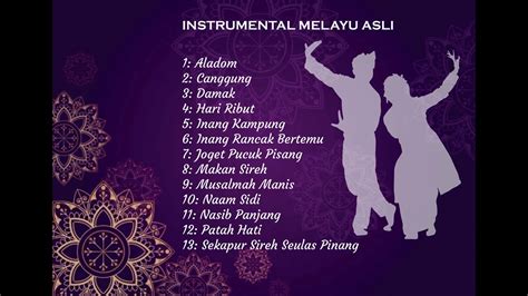 Instrumental Lagu Melayu Klasik - KenziekruwMccann