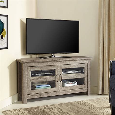 20 Inspirations Black Wood Corner Tv Stands