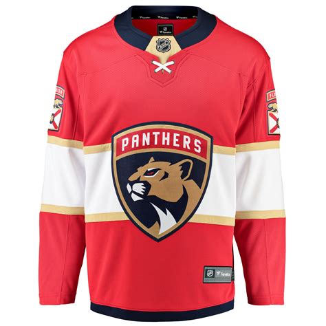 Florida Panthers Fanatics Branded Home Breakaway Jersey - Mens