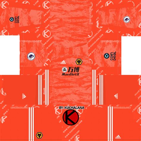 Wolverhampton Wanderers FC 2019/2020 Kit - Dream League Soccer Kits