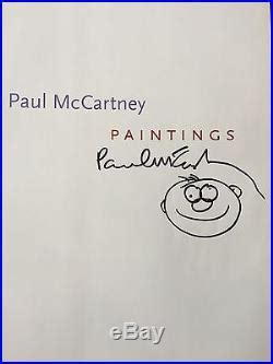 Paul McCartney Signed Paintings First Edition Book