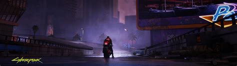 Cyberpunk 2077 Dual Monitor Wallpaper Cyberpunk 2077 video games gun 3d ...