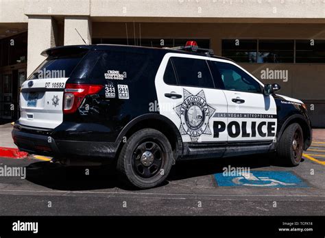 Las vegas police car lights hi-res stock photography and images - Alamy