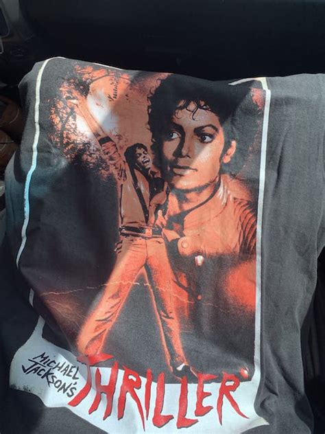 Vintage Michael Jackson thriller shirt | Grailed